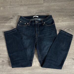 Nine West Dark Indigo Skinny Jeans